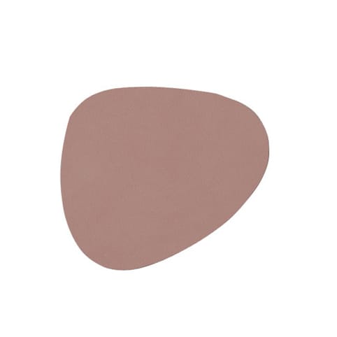 Nupo onderzetter (glazen) curve - roze - LIND DNA