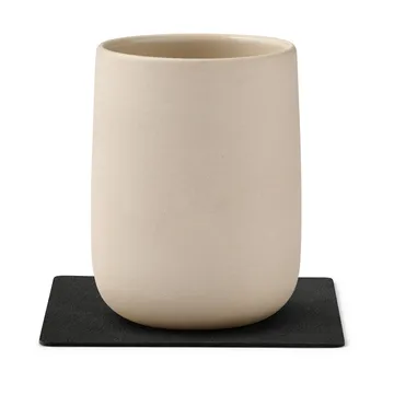 Nupo onderzetter square - Black ink - LIND DNA