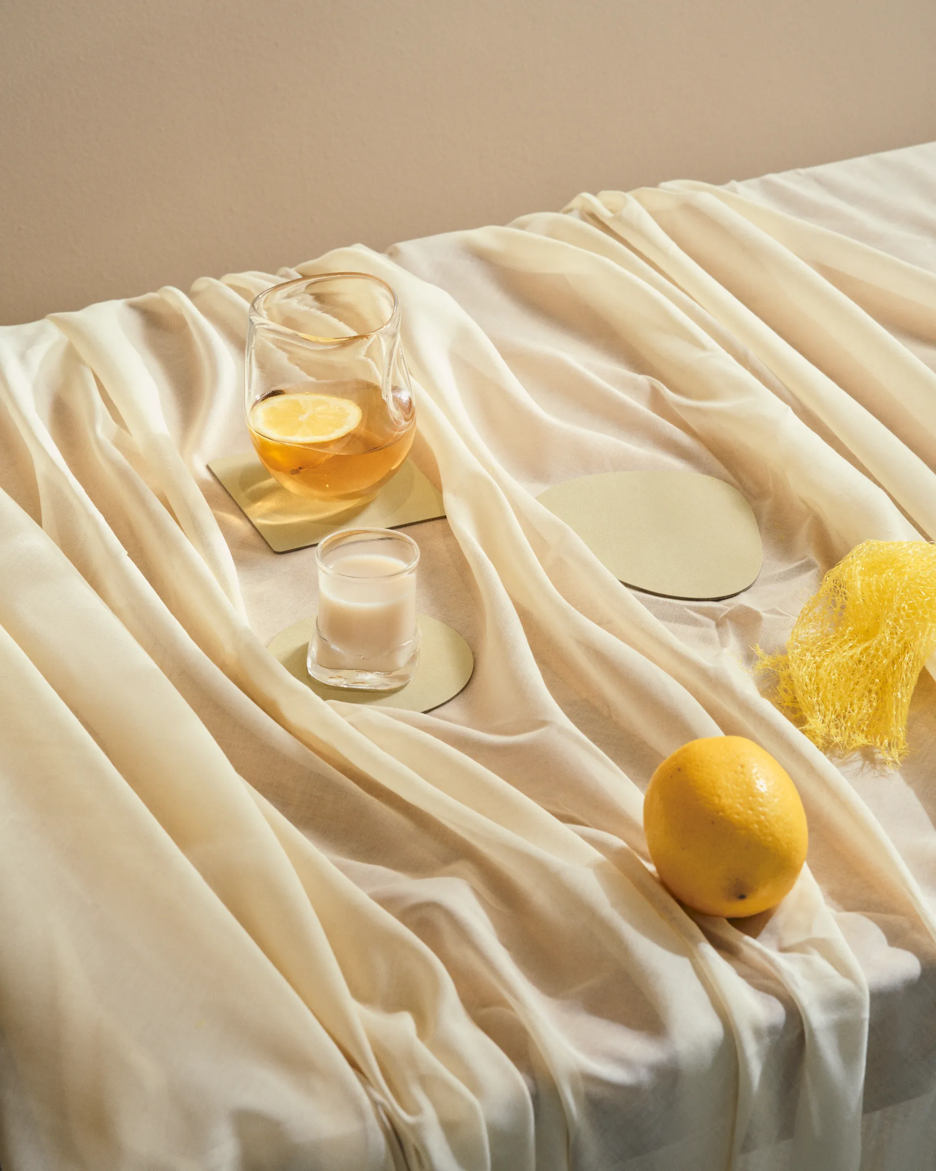 Nupo onderzetter square, Lemon sorbet LIND DNA