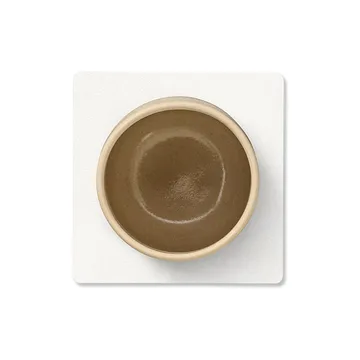 Nupo onderzetter square - Pure white - LIND DNA