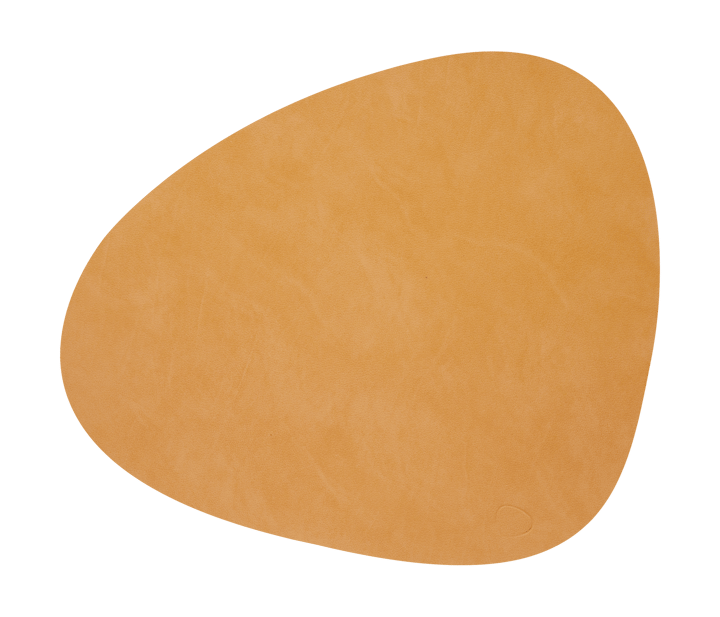 Nupo placemat curve - Burned curry - LIND DNA