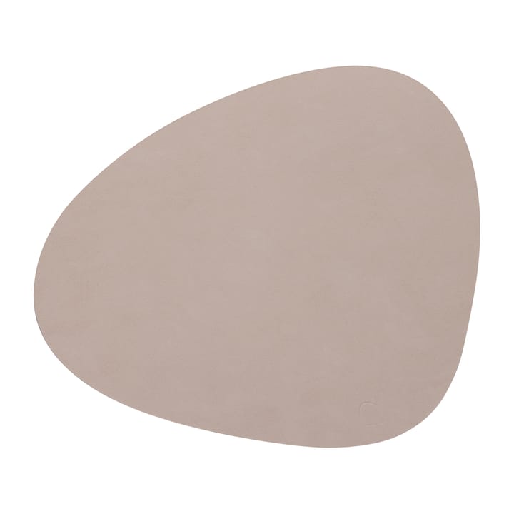 Nupo placemat curve - Clay brown - LIND DNA