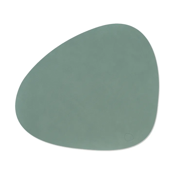 Nupo placemat curve L - Pastelgroen, 44x37 cm - LIND DNA