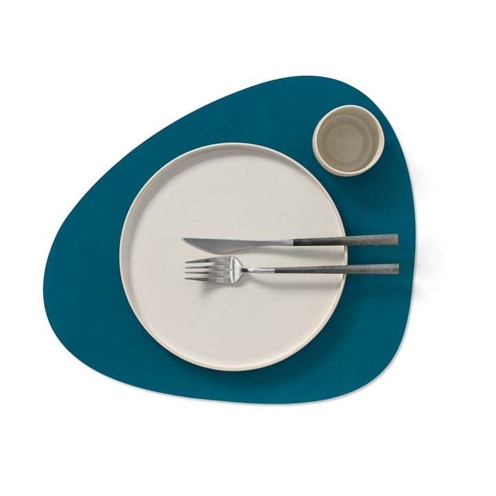 Nupo placemat curve L, Petrol LIND DNA