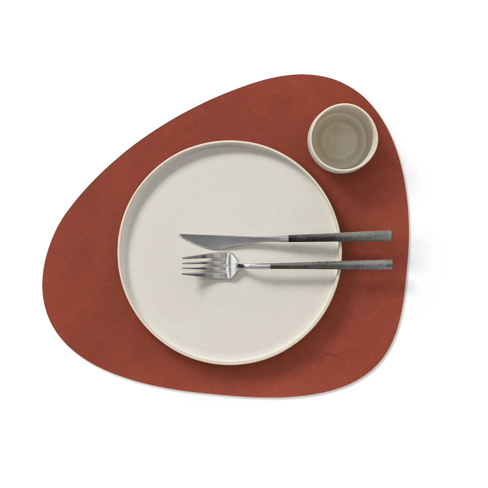 Nupo placemat curve L, Sienna, 44x37 cm LIND DNA