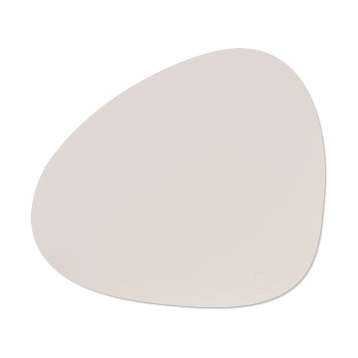 Nupo placemat curve L - Soft nude - LIND DNA