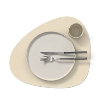 Nupo placemat curve L - Vanilla - LIND DNA