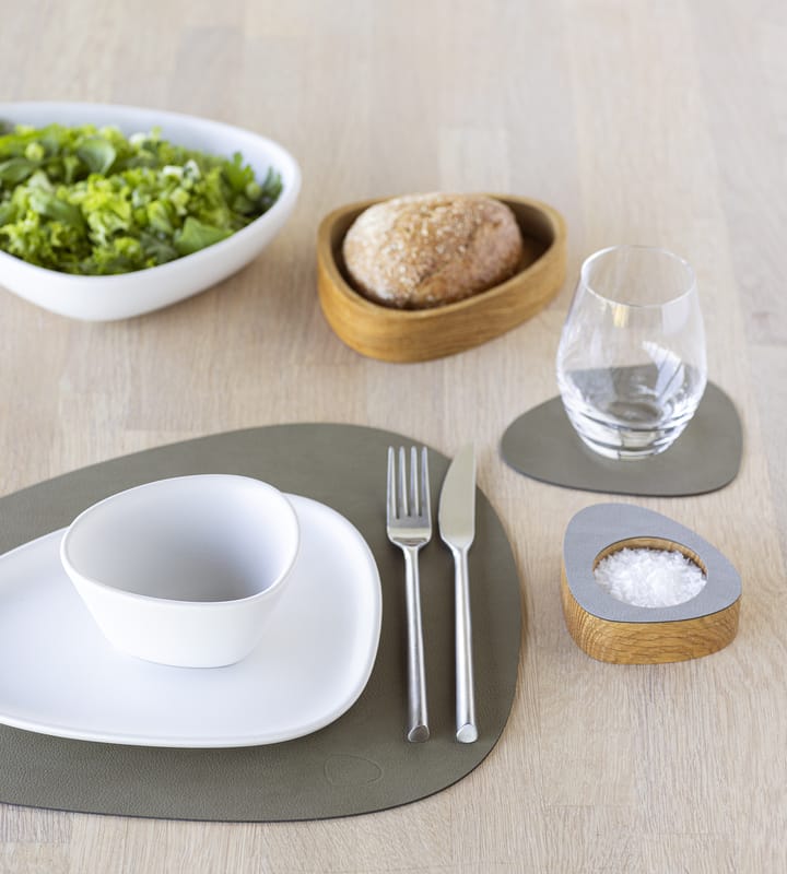 Nupo placemat curve M - Army green - LIND DNA