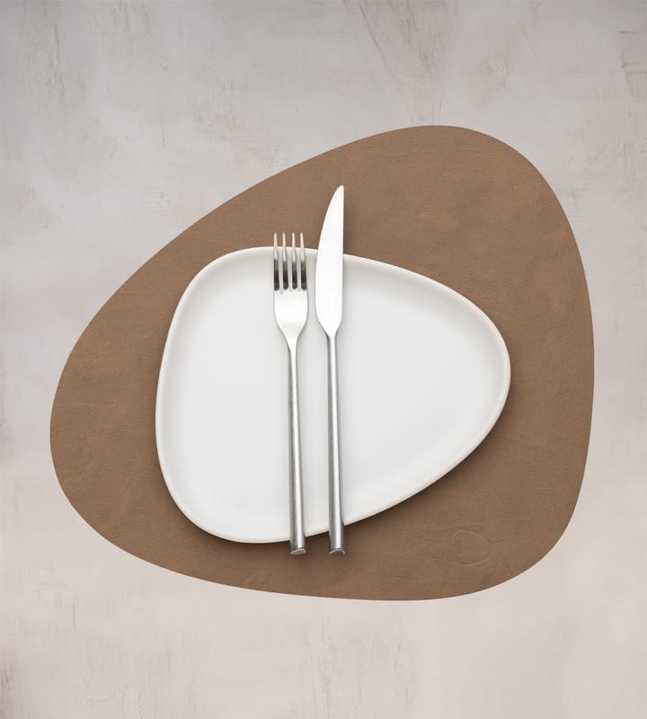 Nupo placemat curve M - Brown - LIND DNA