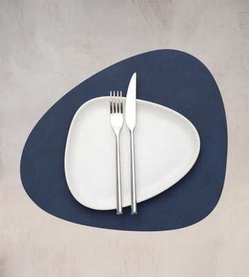 Nupo placemat curve M - Midnight blue - LIND DNA