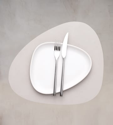 Nupo placemat curve M - Oyster white - LIND DNA