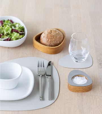 Nupo placemat curve M - Oyster white - LIND DNA