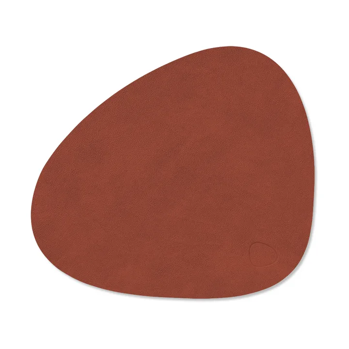 Nupo placemat curve S - Sienna, 28x24 cm - LIND DNA