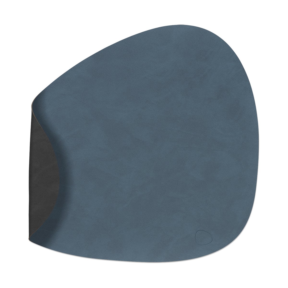LIND DNA Nupo placemat keerbaar curve L 1 St. Dark blue-black