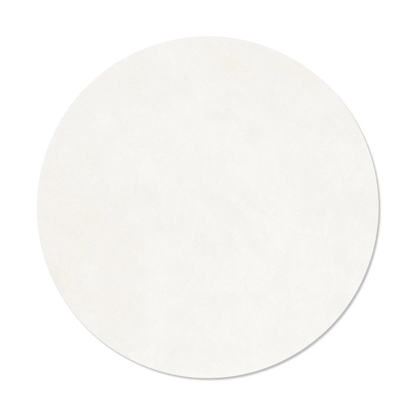 Nupo placemat, Pure white, circle, L LIND DNA