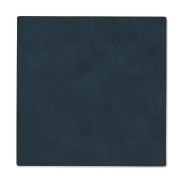 Nupo placemat square keerbaar S 1 St. - Midnight blue-petrol - LIND DNA