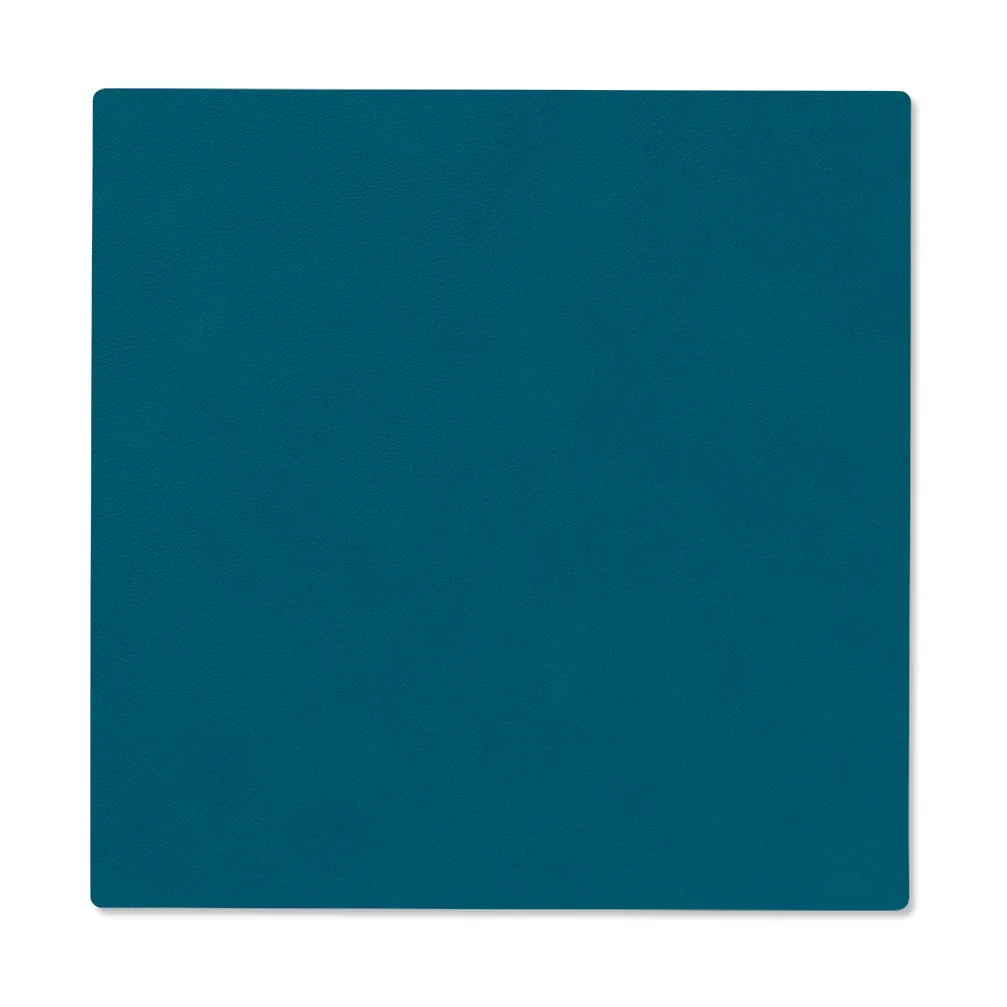 Nupo placemat square keerbaar S 1 St., Midnight blue-petrol LIND DNA