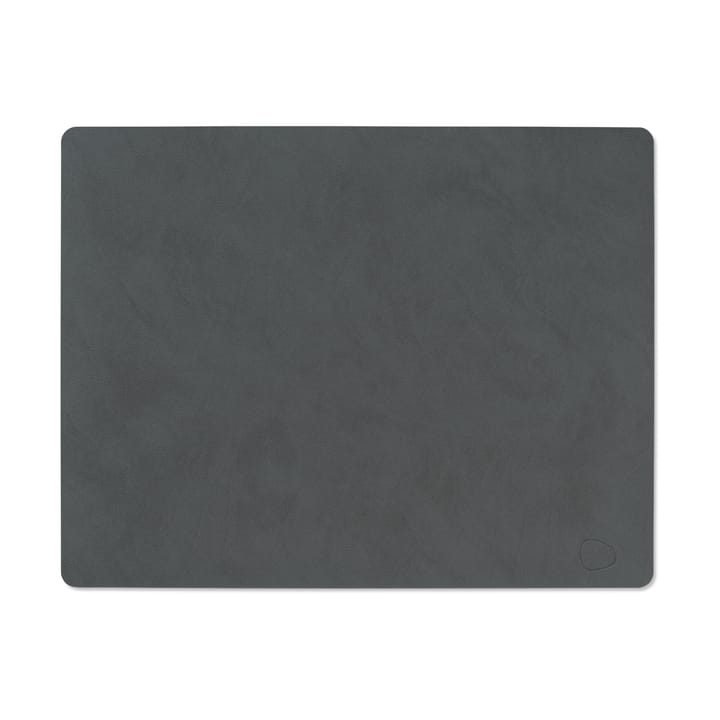 Nupo placemat square L - antraciet - LIND DNA