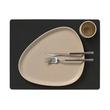 Nupo placemat square L - Black ink - LIND DNA