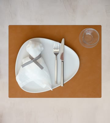 Nupo placemat square L - Burned curry - LIND DNA