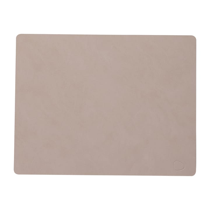 Nupo placemat square L - Clay brown - LIND DNA