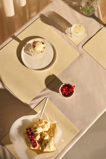 Nupo placemat square L - Lemon sorbet - LIND DNA