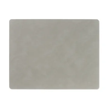 Nupo placemat square L - lichtgrijs - LIND DNA