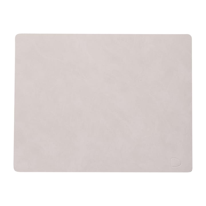 Nupo placemat square L - Oyster white - LIND DNA