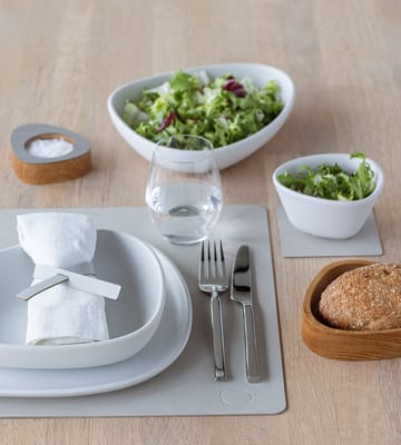 Nupo placemat square L - Oyster white - LIND DNA