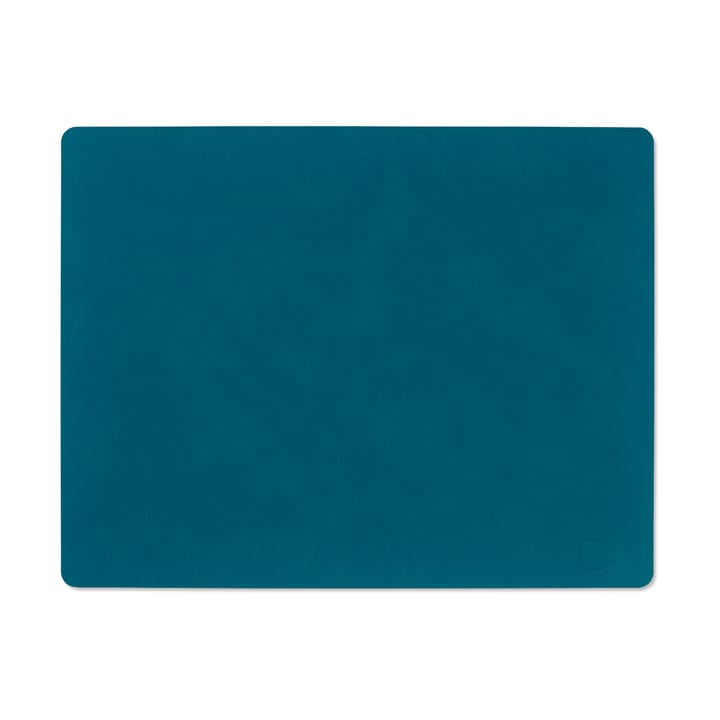 Nupo placemat square L, Petrol LIND DNA