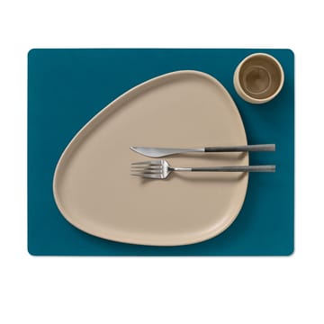 Nupo placemat square L - Petrol - LIND DNA