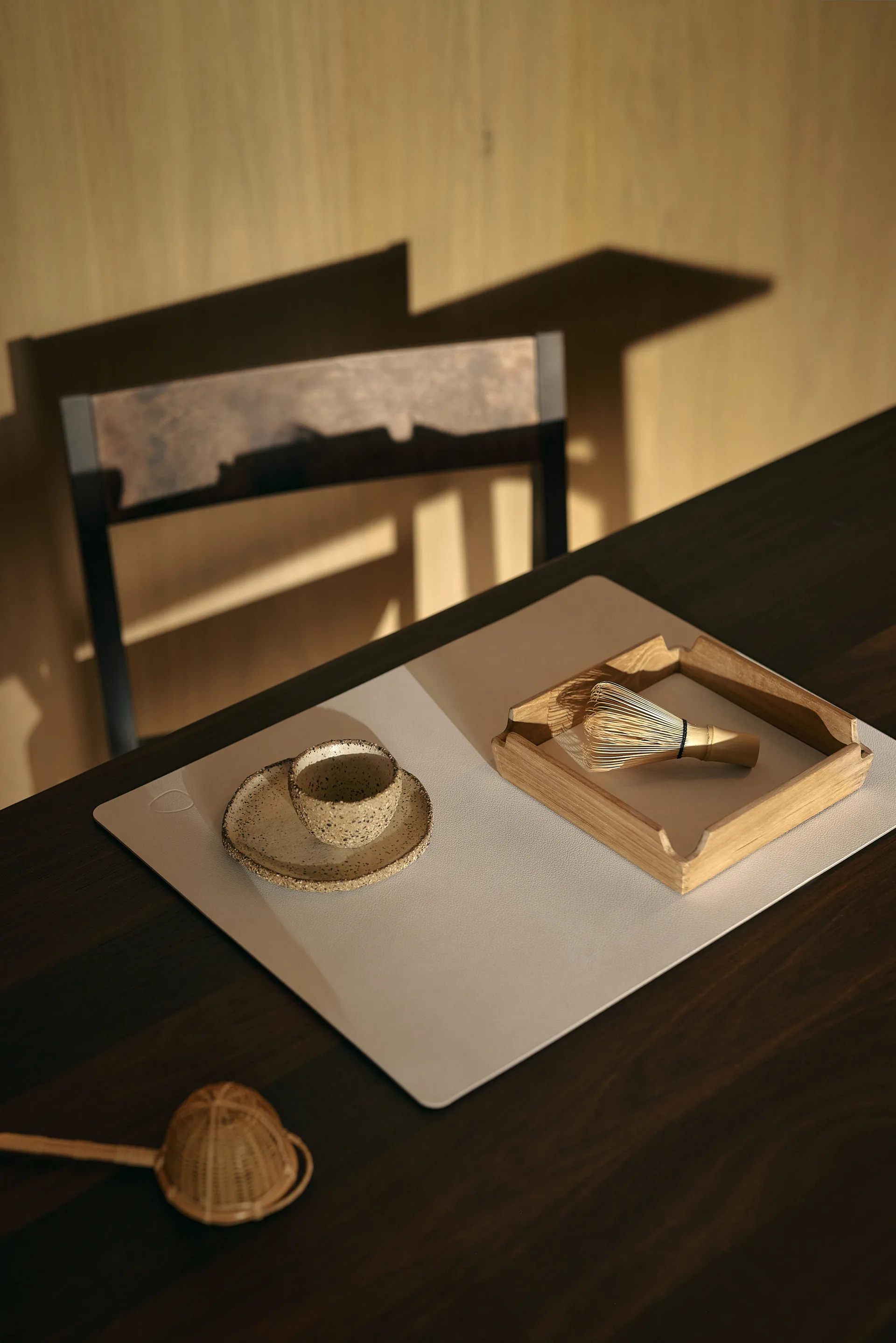 Nupo placemat square L, Pure white LIND DNA