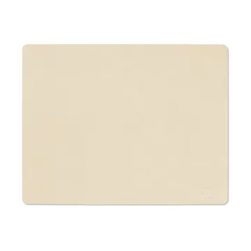 Nupo placemat square L - Vanilla - LIND DNA