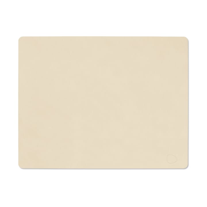 Nupo placemat square L - Vanilla - LIND DNA