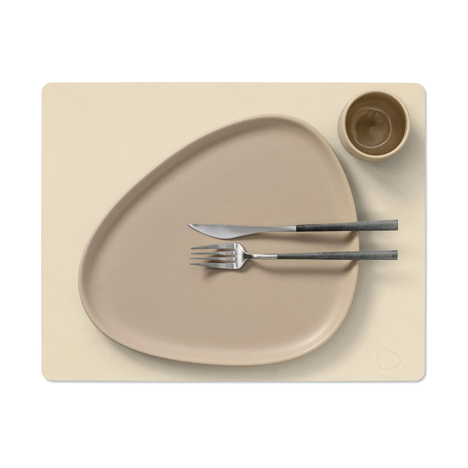 Nupo placemat square L, Vanilla LIND DNA