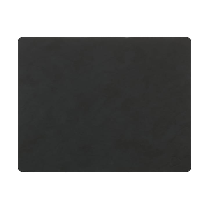 Nupo placemat square L - zwart - LIND DNA