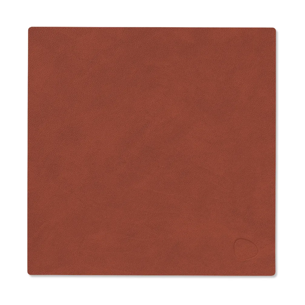 Nupo placemat square S, Sienna, 28x28 cm LIND DNA