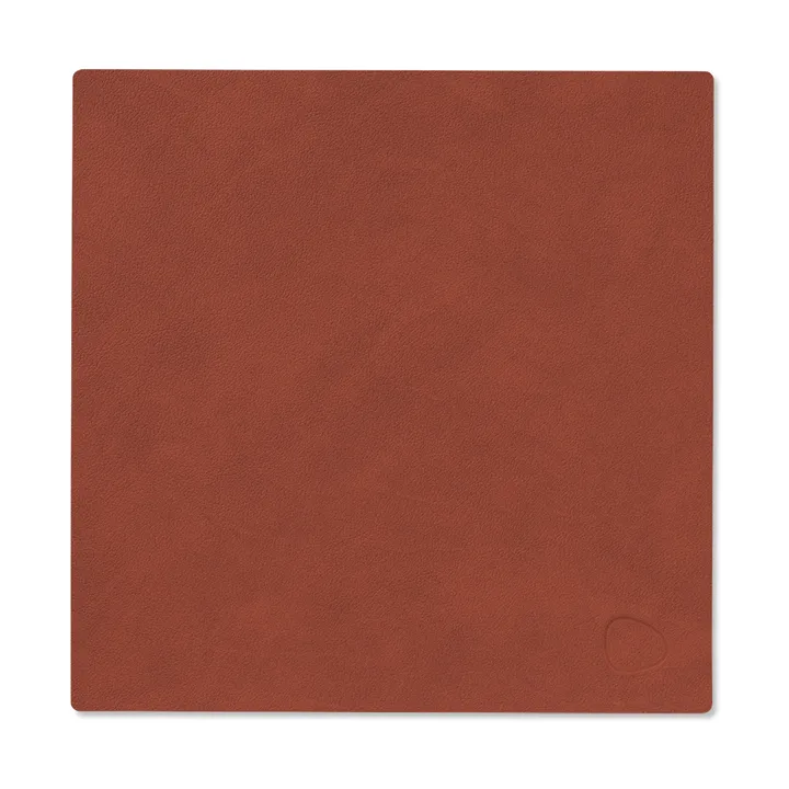Nupo placemat square S - Sienna, 28x28 cm - LIND DNA