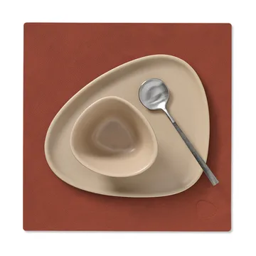 Nupo placemat square S - Sienna, 28x28 cm - LIND DNA