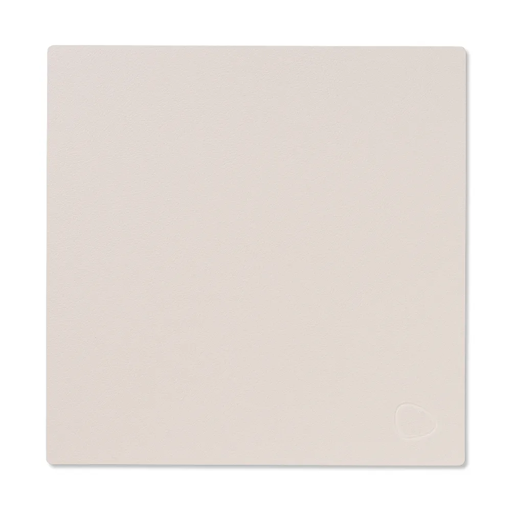 Nupo placemat square S, Soft nude LIND DNA