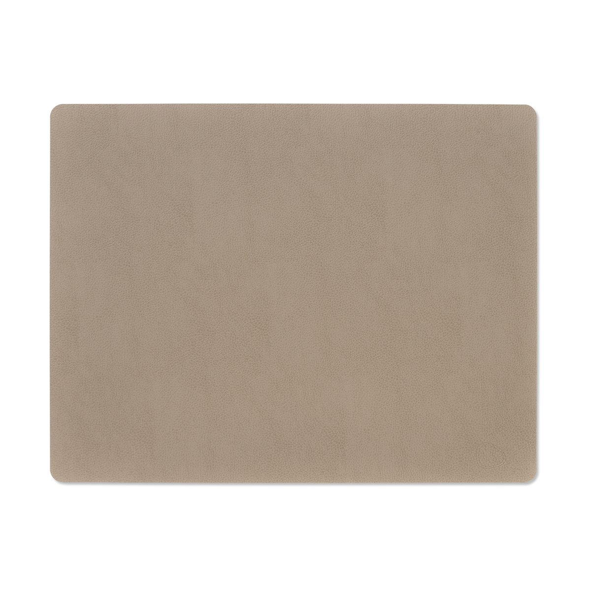 LIND DNA Serene placemat square L 35x45 cm Mole Grey