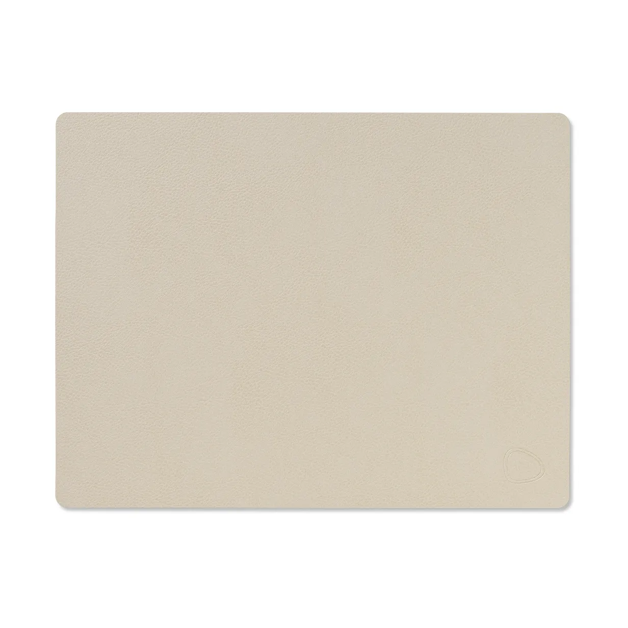 Serene placemat square M 26,5x34,5 cm, Cream LIND DNA