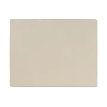Serene placemat square M 26,5x34,5 cm - Cream - LIND DNA