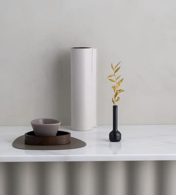 Silhouette 120 vaas - Black steel - LIND DNA