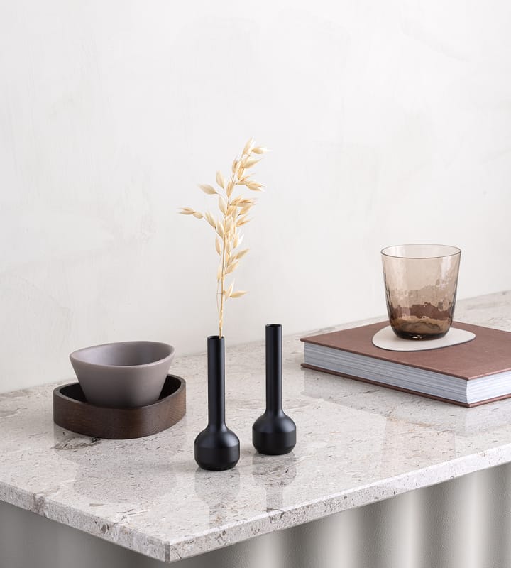 Silhouette 120 vaas, Black steel LIND DNA