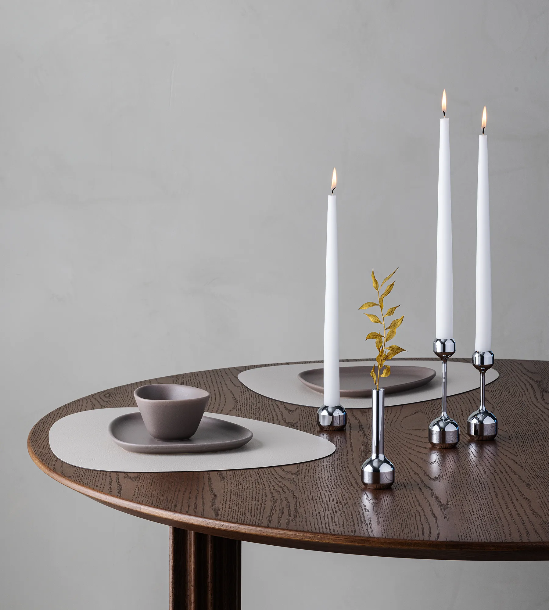 Silhouette 120 vaas, Chrome steel LIND DNA