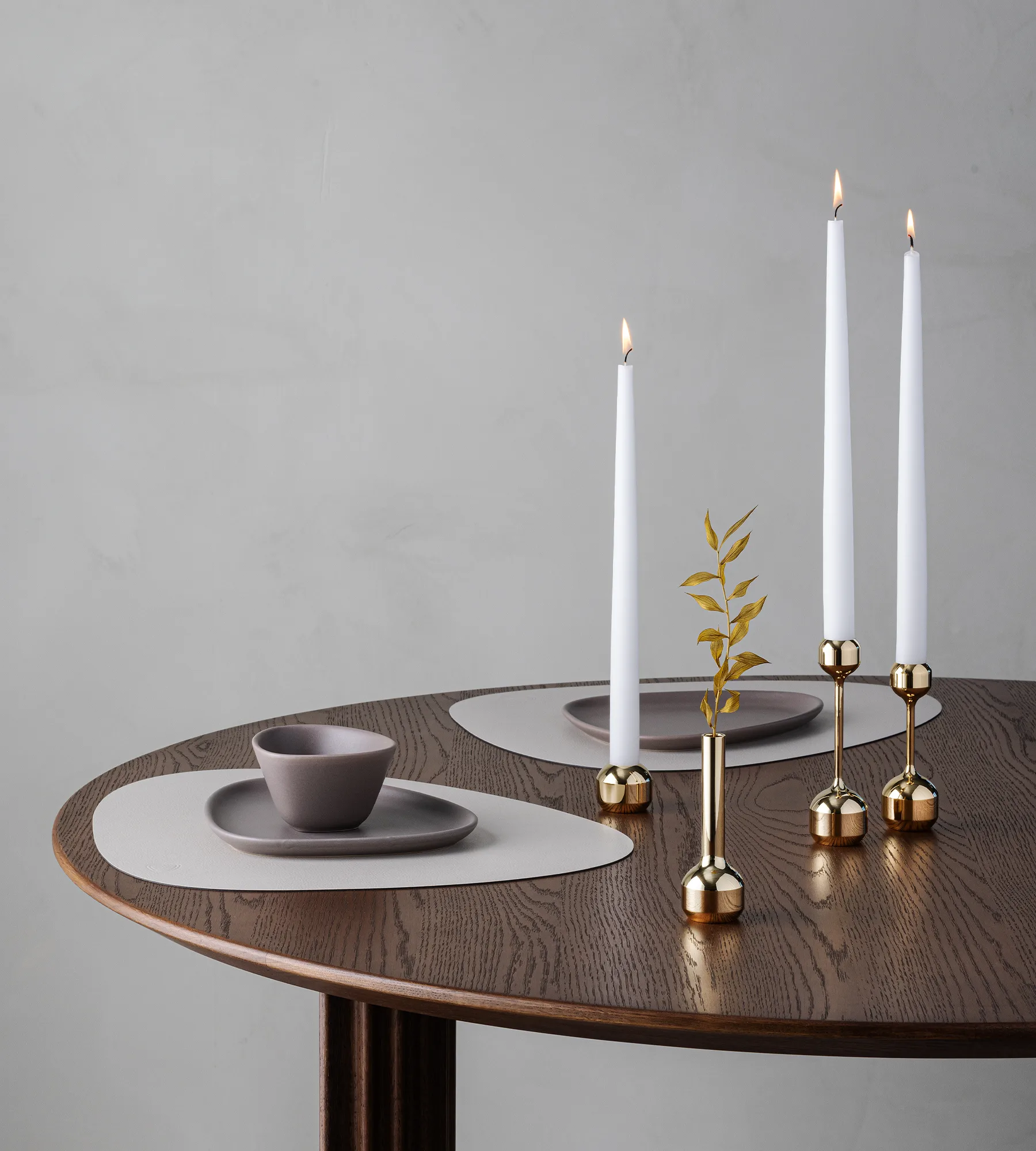 Silhouette 120 vaas, Gold plated LIND DNA