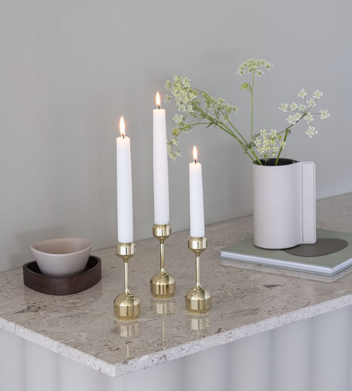 Silhouette kandelaar 120, Goud LIND DNA