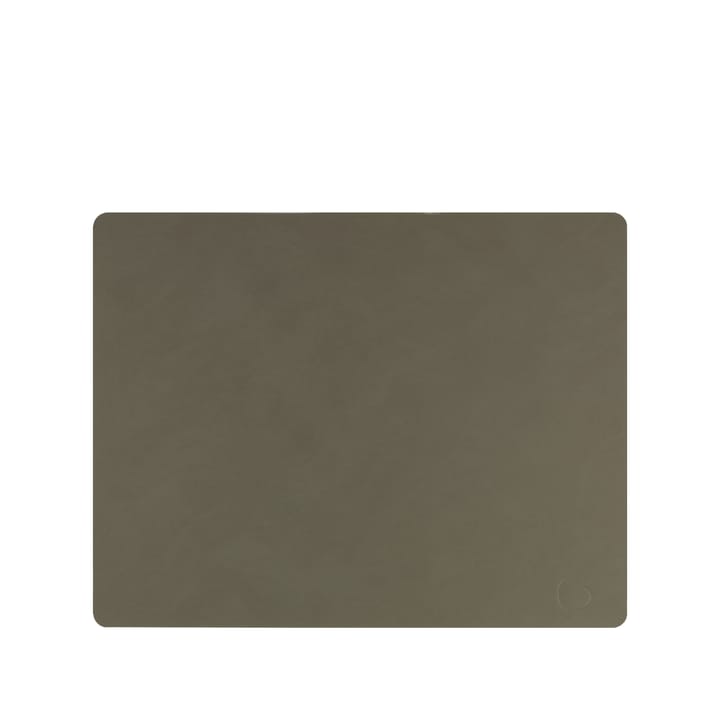 Square Nupo placemat 35x45 cm - army green - LIND DNA