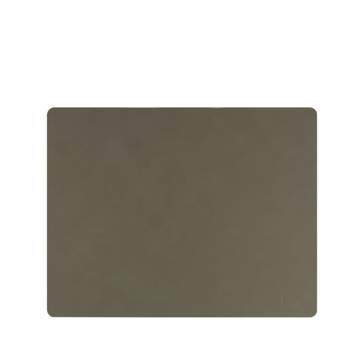 Square Nupo placemat 35x45 cm - army green - LIND DNA